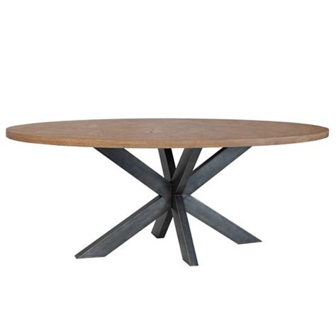 Dale 4 6 Person Oval Dining Table Grey Oak Dining Tables Meubles