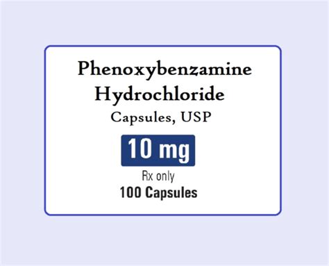 Phenoxybenzamine Uses Dose Moa Brands Side Effects