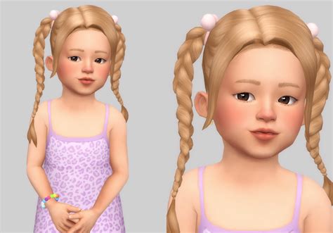 Hyemi Hair Casteru On Patreon In 2021 Sims 4 Children Sims 4