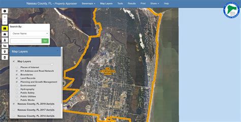 Nassau County Property Appraiser Map