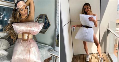 Influencers Are Wearing Their Bedding For The Pillow Challenge