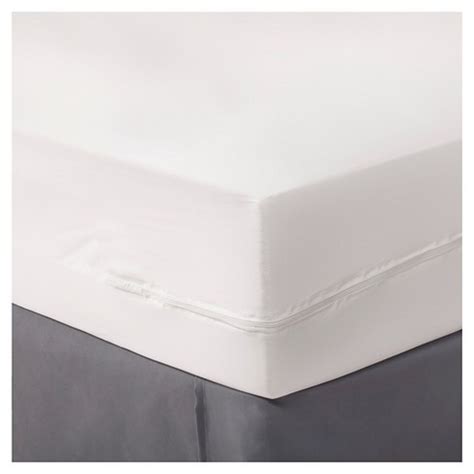 This is another zippered mattress protector for your pleasure. Zippered Mattress Protector - Room Essentials™ : Target