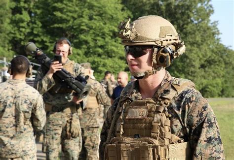 New Marine Corps Headset Protects Hearing Enhances Voice Communication