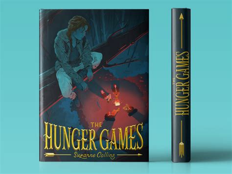 The Hunger Games Book Cover By Kat Goodloe On Dribbble
