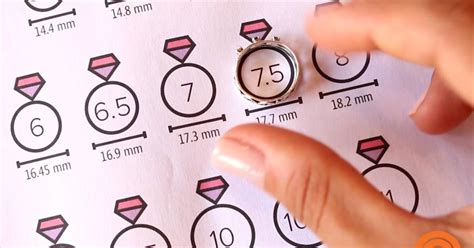How To Find Your Ring Size Use This Paper Measuring Method