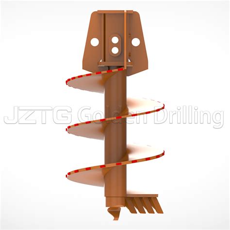 Rotary Soil Drilling Auger Piling Tools For Bored Piles Piling China