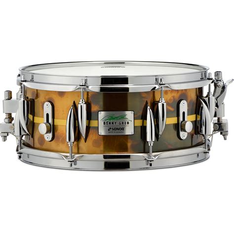 Sonor Benny Greb Brass Signature Snare Drum Musicians Friend