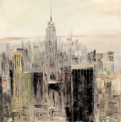New York Oil On Linen Canvas Wendy Richards Art