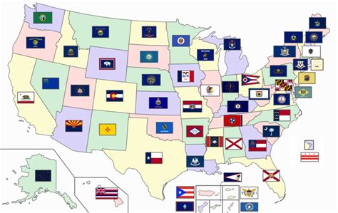 Flags Of The Us States And Territories Wikipedia