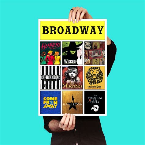 broadway shows posters