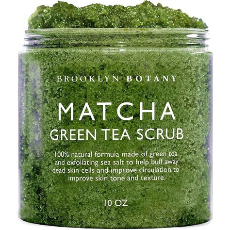 Brooklyn Botany Matcha Green Tea Exfoliating Body Scrub Body Scrub