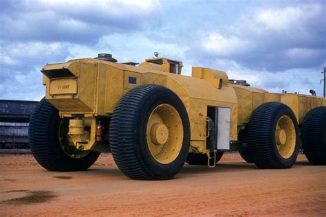 Overland Train Mark Ii Testing In 1961 R G Letourneaus Overland Trains