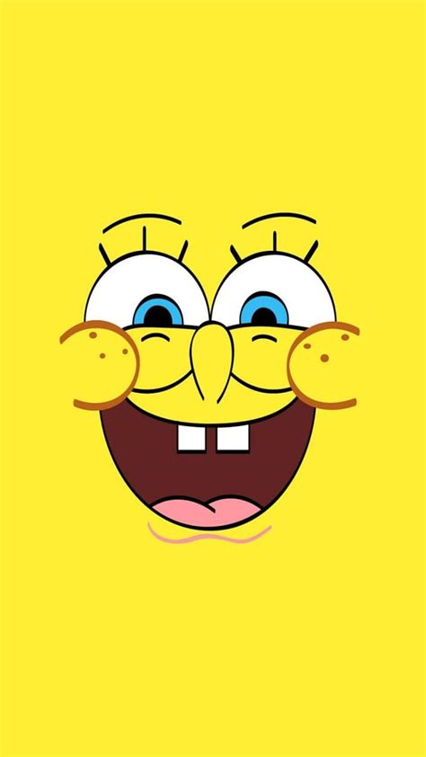 Bob Esponja Amarillo Fondo De Pantalla De Tel Fono Hd Peakpx