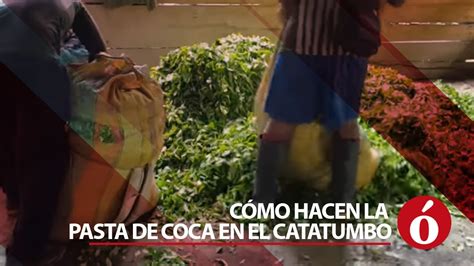 Así Hacen Los Campesinos La Pasta Base De Coca Youtube