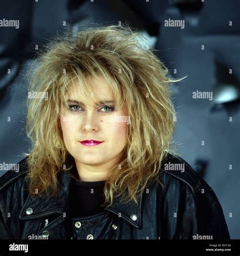 Alison Moyet Britische Popsängerin In München Deutschland 1987