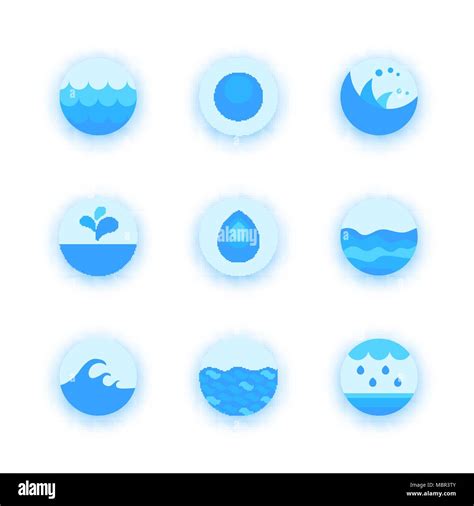 Splash Of Water Illustration Stock Vector Images Alamy