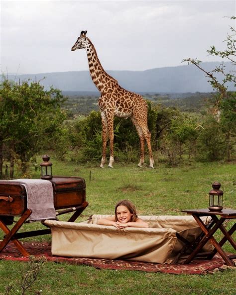 6 Stunning Outdoor Bath Tubs In Africa Somak Luxury Travel
