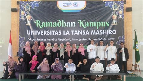 Universitas La Tansa Mashiro Menggelar Ramadhan Kampus Tahun 2023 Lpm