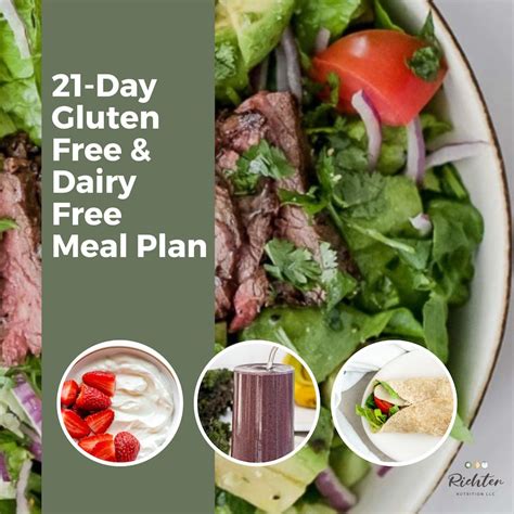 21 Day Gluten Free Dairy Free Meal Plan Etsy