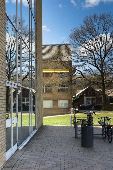 Arquitectura De La Universidad De Aarhus Dinamarca Imagen De Archivo