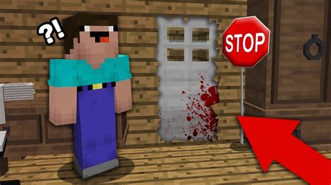 Minecraft Noob Vs Pro Noob Found A Secret Door In His House In