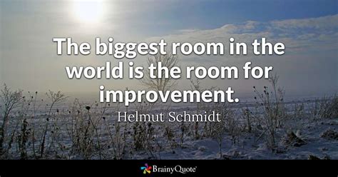 Helmut Schmidt The Biggest Room In The World Is The Room