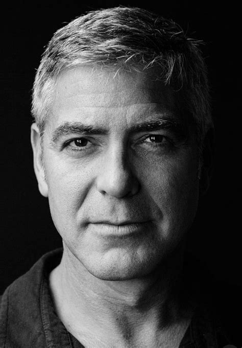 George Clooney Actor Headshots George Clooney Portrait
