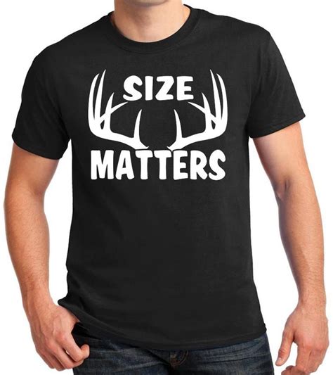 Size Matters Funny Hunting T Shirt Funny Hunter Size Matters Funny
