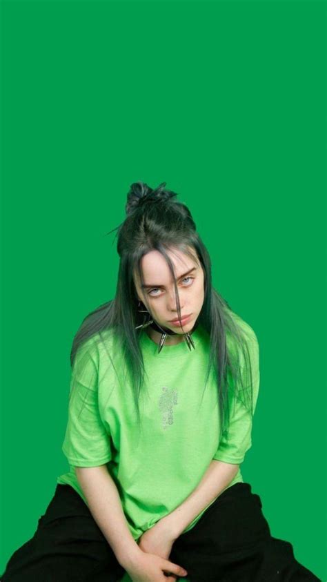 If you have good quality pics of billie eilish, you can add them to forum. Billie Eilish Green Wallpapers - Wallpaper Cave