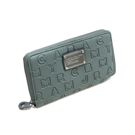 Marc By Marc Jacobs Shadow Neoprene Zip Around Wallet/ Clutch #M3122582 | Marc By Marc Jacobs 