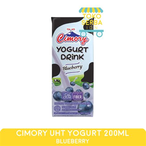 Cimory Uht Yogurt Yoghurt Drink 200 Ml Susu Strawberry Blueberry