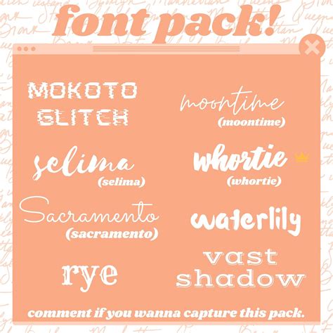 The Best Aesthetic Fonts For Edits Ideas