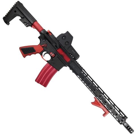 Guntec Usa Ar 15 Accessory Accent Kit Anodized Red Tactical Transition