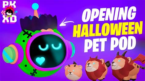 Opening Pk Xd Halloween Pet Pod 😳 Pk Xd Youtube