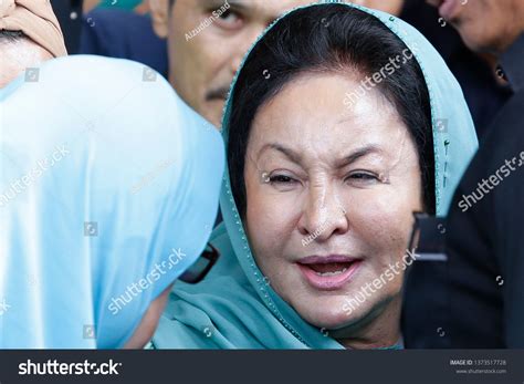 kuala lumpur malaysia april 10 2019 wife of former malaysia prime minister rosmah mansor