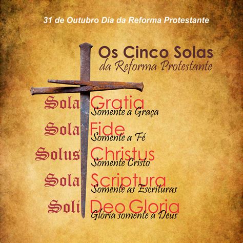 As 5 Solas De Lutero