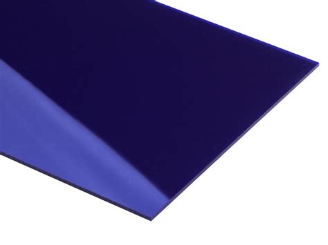 Dark Blue Mirrored Acrylic Sheet Inventables