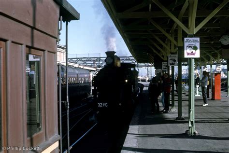 3246 At Newcastle Station After Hauling The Last Steam Passenger Train