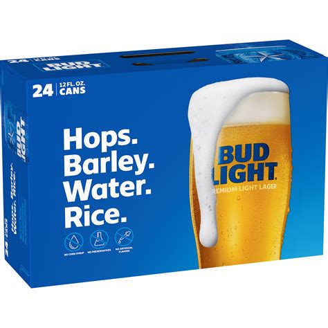 Bud Light® Beer 24 Pack 12 Fl Oz Cans