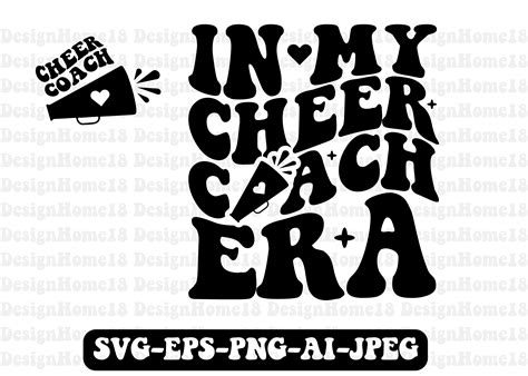 In My Cheer Coach Era SVG Cheer Coach Afbeelding Door TshirtMaster