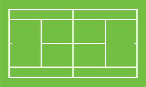Tennis Court Diagram Diagram Quizlet