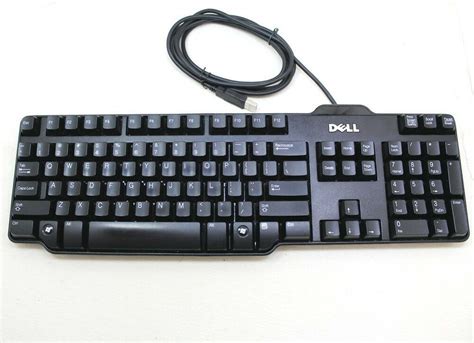 Dell Enhanced Slim Usb Keyboard Model Rt7d50 Black Dell Keyboard