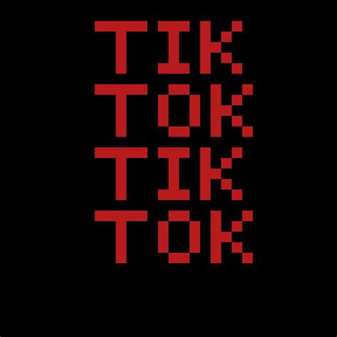 Pixel Art Logo Tik Tok Facile Pixilart Tik Tok By Jeffking By