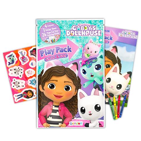 Buy DreamWorks Gabby's Dollhouse Coloring Set - Bundle with Gabby's