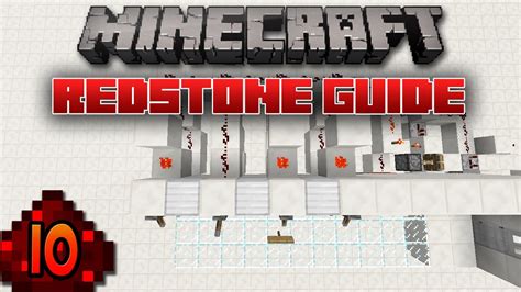 Fortunately, the basics are easy to learn! Minecraft - Redstone Guide: 10 - Contraption Construction - YouTube