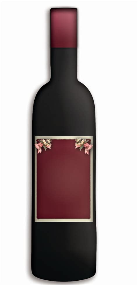 Digital Printables Free Customizable Wine Bottle Graphics