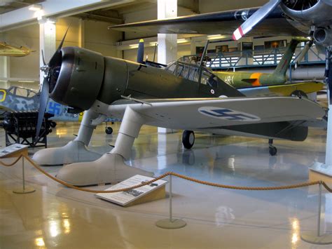 Fokker Dxxi Fr 110 In Aviation Museum Of Central Finland Vintage