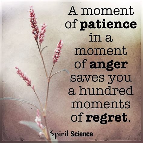 A Moment Of Patience In A Moment Of Anger Saves You A Hundred Moment Of