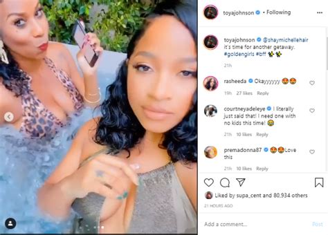 Too Fine Toya Johnson Has Folks In Their Feelings With Her Ber Sexy