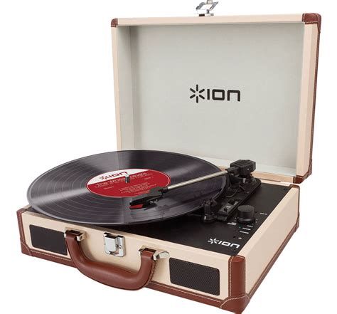 Ion Audio Vinyl Motion Deluxe Cream виниловый проигрыватель — купить в
